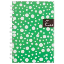 Купить Тетрадь в клетку Hai Bin, "Горох", 96 листов, в ассортименте — Фото №1