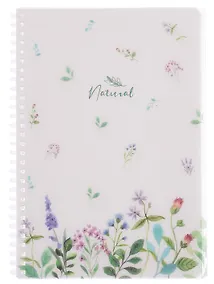 Купить Тетрадь B5 80 листов, клетка, "Natural flowers" — Фото №1