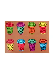 Купить Записная книжка А6 32л "КОФЕ" для записи доходов и расходов, мягк.переплет, скоба, ПВХ-конверт — Фото №1