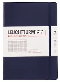 Купить Книга для записей A5 125л кл. "Classic" тв.обл., цвет синий неви, Leuchtturm1917 — Фото №1