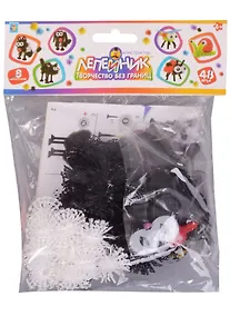 Купить Конструктор, 1TOY/Вантой, Лепейник Животные/Насекомые 48 разноцветных деталей, с 8 аксессуарами, в блист — Фото №1