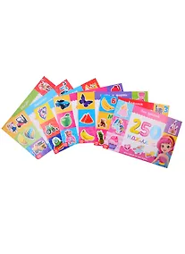 Купить Набор книг 250 наклеек "Обучающие" (комплект из 7 книг) — Фото №1