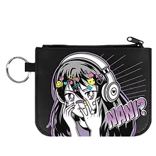 Купить Кошелёк-картодержатель "Манга" 13*10 см, молния — Фото №1