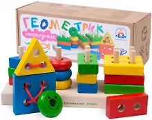 Купить Конструктор «Геометрик», Краснокамская игрушка — Фото №1