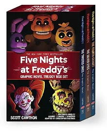 Купить Five Nights at Freddys. Graphic Novel Trilogy Box Set (комплект из 3-х книг) — Фото №1