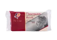 Купить Пластилин скульптурный 500г "Люкс" белый — Фото №1