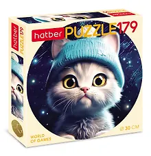 Купить Пазл 179 элементов круглый "ЛапУшка в шапочке" d300мм — Фото №1