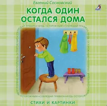 Купить Книжки - картонки. Когда один остался дома — Фото №1