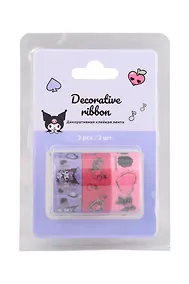 Купить Лента клейкая декоративная 3шт Sanrio №2К — Фото №1