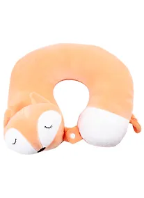 Купить Подголовник с кнопкой Спящая лиса (текстиль) (30х30см) — Фото №1