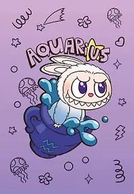 Купить The Monsters. Астрологический блокнот Водолей (Лабубу) — Фото №1