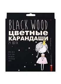 Купить Карандаши цветные Bruno Visconti, BlackwoodColor, 24 цвета, в ассортименте — Фото №1