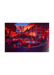 Купить Набор ТМ Рыжий Кот Раскраска на картоне A3 Площадь Испании. Италия (Арт. Р-2263) — Фото №1