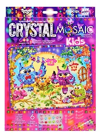 Купить Набор для творчества ДАНКО-ТОЙС Crystal Mosaic Kids Совы — Фото №1