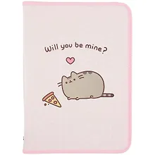 Купить Папка для тетрадей А4 "Pusheen" пластик, молния с трёх сторон — Фото №1