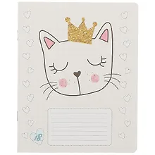 Купить Тетрадь в линейку Academy Style, "Звери в коронах", 18 листов, в ассортименте — Фото №1