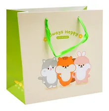 Купить Пакет А4 28*28*12 "Always happy" дет.,бум.мат.ламинат — Фото №1