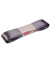 Купить Лента атласная 1д (25мм) (т.серый) 180 (8356) (Зав. упаковка) — Фото №1