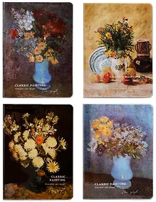 Купить Тетрадь 112л лин. "Classic painting. Van Gogh" ПВХ-обл., ассорти — Фото №1