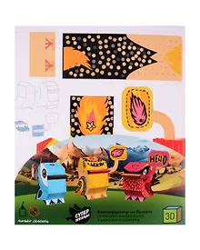 Купить Набор для творчества . Конструктор из бумаги 3D. Супер Птицы — Фото №1