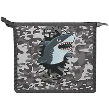 Купить Папка для тетрадей А5 "АКУЛА" 23*20*5см пластиковая, молния — Фото №1