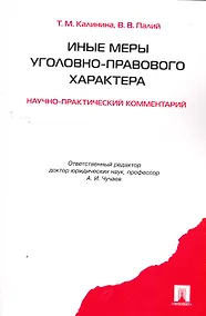 Купить Иные меры уголовно-правового характера: научно-практический комментарий — Фото №1