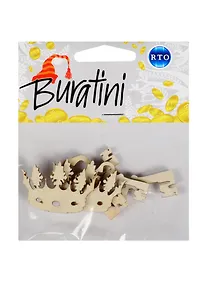 Купить Набор декоративных элементов РТО Королевская власть (DZ40016) (Buratini) (фанера) (упаковка) — Фото №1