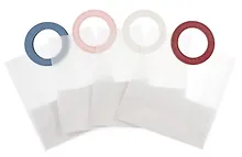 Купить Пакет А5 23*18*11 прозрачный, с кругл. ручками, пластик — Фото №1