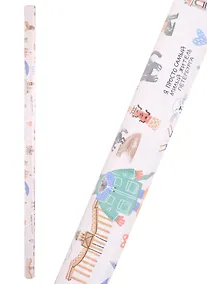 Купить Бумага упаковочная 70*100см "Санкт-Петербург. Коты." мел., инд.у — Фото №1