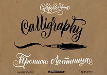Купить Каллиграфия кистью. Прописи. Латиница — Фото №1