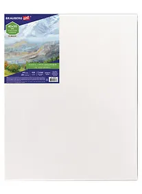 Купить Холст на подрамнике 40*50см, грунт., 45%хлоп., 55%лен, среднее зерно, BRAUBERG ART CLASSIC — Фото №1