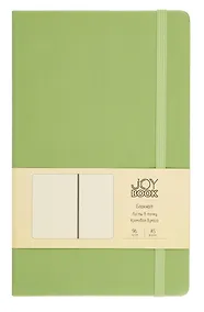 Купить Книга для записей А5 96л тчк. "Joy Book. Чай матча" иск.кожа, тонир.блок, скругл.углы, ляссе, резинка, карман на задн.форзаце — Фото №1