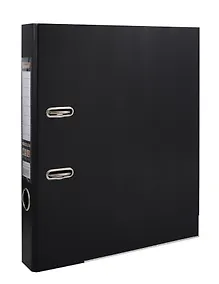 Купить Папка архивная 50мм А4 черная,PVC,прозр.карман,металл.уголки — Фото №1
