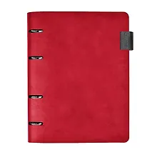 Купить Папка-обложка для тетради со сменными блоками А5+ "ТИВОЛИ КРАСНЫЙ" кожзам, мягк.переплет, петля для ручки, инд.уп. — Фото №1