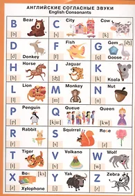 Купить Английский язык. Английские согласные — Фото №1