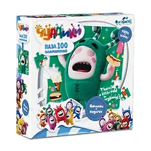 Купить Пазл Оригами 100эл.22*22см Чуддики+наклейки Zee 03760 — Фото №1