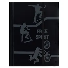 Купить Папка для чертежей и рисунков А4 "Фри спирит" пластик, 20 ПВХ-файлов — Фото №1