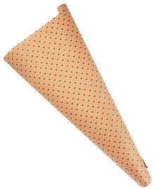 Купить Бумага упаковочная 70*100см "Red hearts" крафт, инд.уп. — Фото №1