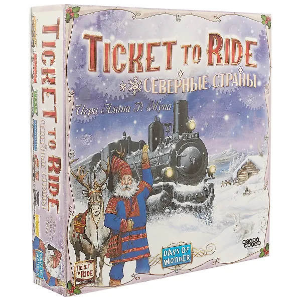 Купить Настольная игра, Hobby World, Ticket to Ride: Северные страны 1702 — Фото №1