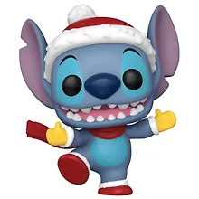 Купить Фигурка Funko POP! Disney Lilo & Stitch Holiday Stitch with Hat (1503) (Fun80037) — Фото №1