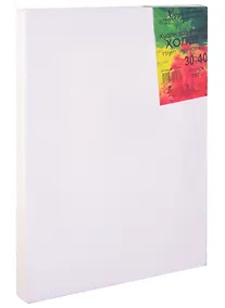 Купить Холст на подрамнике 30*40 мелкозернистый, 100% хлопок, ПР — Фото №1