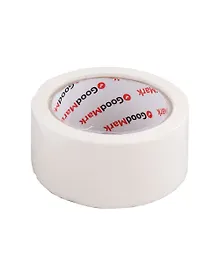 Купить Лента клейкая 48мм*25м малярная, белая, GoodMark — Фото №1