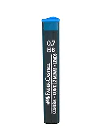 Купить Грифели для механических карандашей Faber-Castell "Polymer", 12шт., 0,7мм, HB — Фото №1