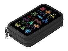 Купить Пенал, Hatber/Хатбер Spinners 19*11см, 2 отделения, на молнии — Фото №1