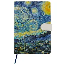Купить Блокнот «Звёздная ночь», 256 стр, 13 х 19 см — Фото №1