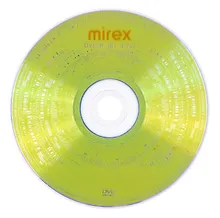 Купить Диск DVD-R 4,7Gb 16x, 1 штука, Mirex — Фото №1