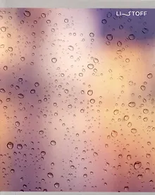 Купить Тетрадь 48л кл. "Капли дождя" мел.картон, глянц.ламинация, ассорти — Фото №1