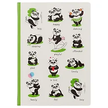 Купить Блокнот «Panda`s life», 192 страницы, А5 — Фото №1