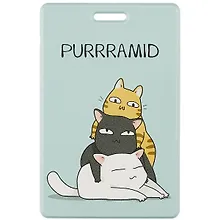 Купить Чехол для карточек Purrramid (котики) (ДГ2021-308) — Фото №1
