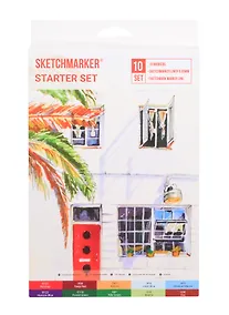 Купить Маркеры 10цв "Starter" карт.кор., Sketchmarker — Фото №1